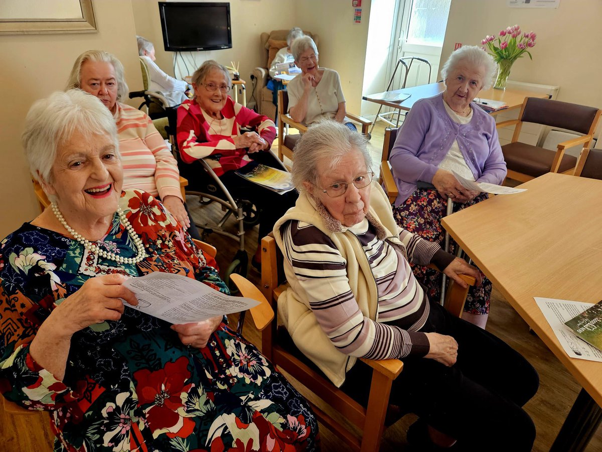 Strength for today and bright hope for tomorrow. Great is Thy faithfulness! 

A joy to meet the residents at Highgrove today. A big thank you to Heidi and the staff for your warm welcome 🙏 💛