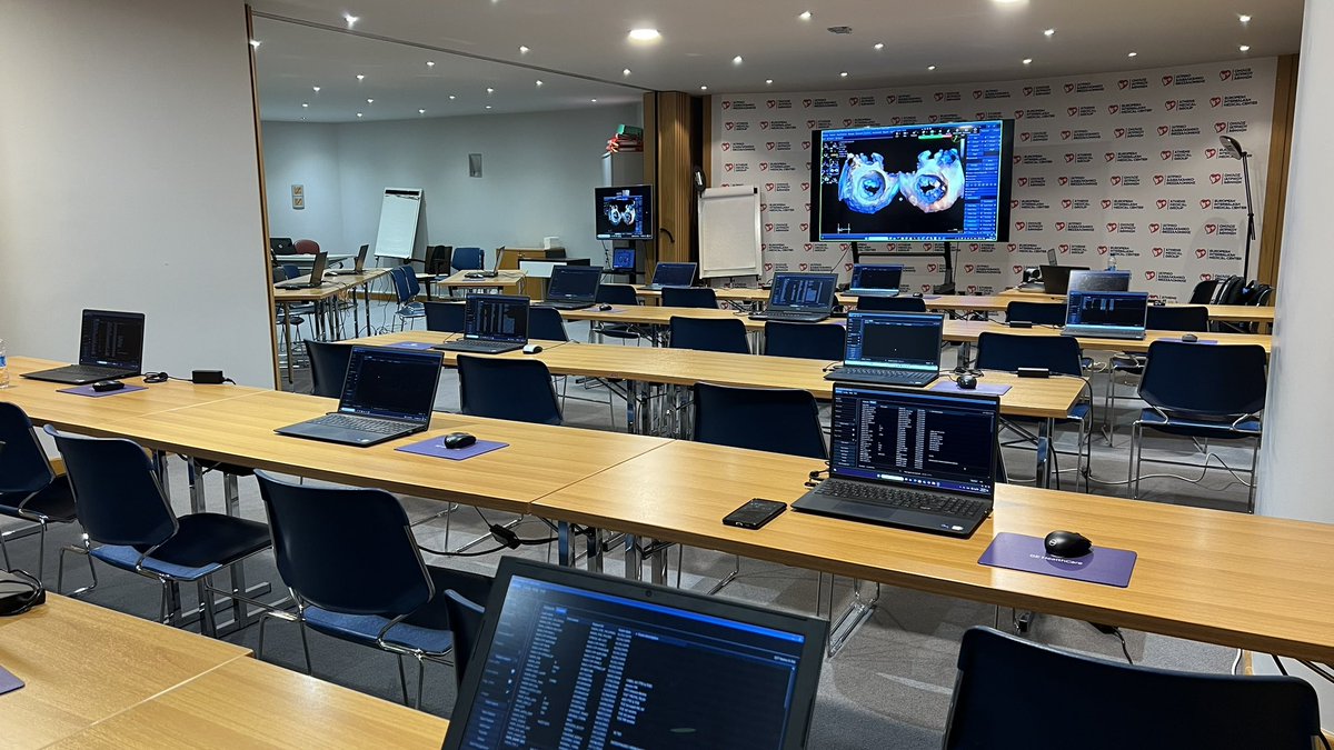 Everything ready to host our 700 attendees in our venue! I feel honored and excited for this 4th edition of our imaging meeting this year in Thessaloniki! CU all tomorrow! 🙏😀<a href="/lpbadano/">Luigi</a> <a href="/ManiVannanheart/">Mani Vannan</a>