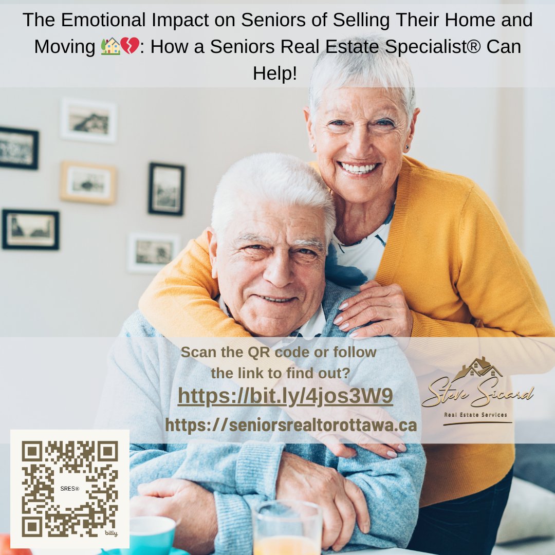 stevesicard's tweet image. Selling a longtime home is emotional for seniors. As an SRES®, I&apos;m here to help make the move easier. 💛 #SRES #SeniorRealEstate #DownsizingHelp
