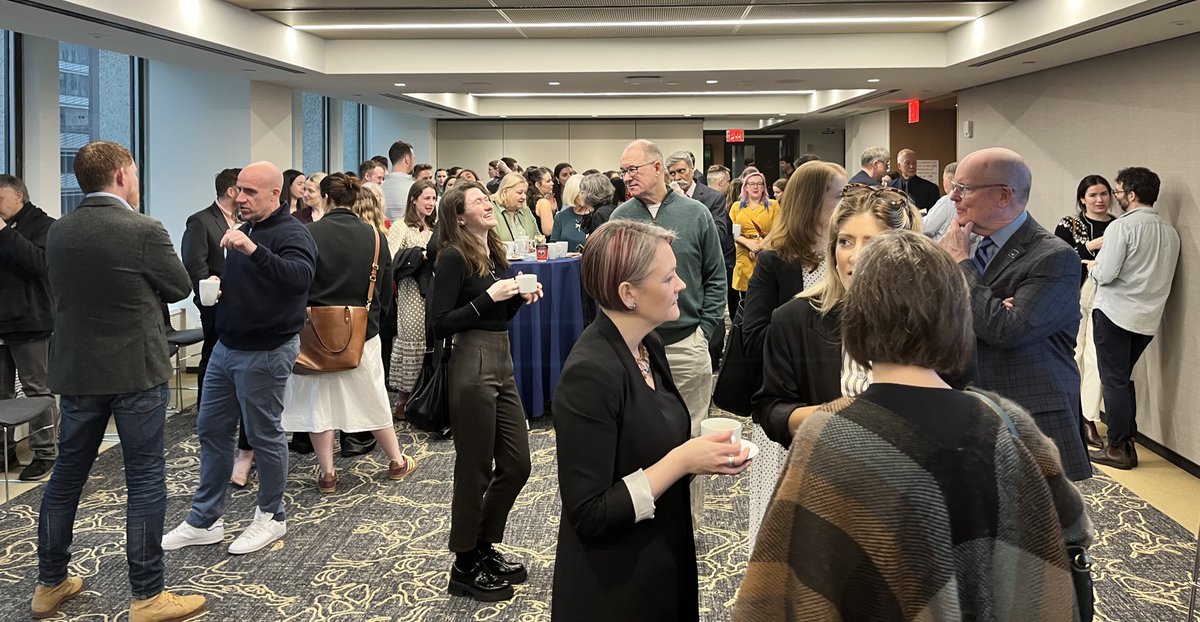 That’s a wrap on April’s #FirstFriday! Thank you to our panelists, @JohnLeeMedia, @Colgan_Sophie, and Doireann Ní Ghlacáin, for sharing insights on podcasting’s impact, challenges, and future. And to all who joined us this morning at the Consulate—go raibh maith agaibh! ☘️🎙️
