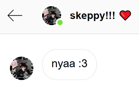 Event_Alerts's tweet photo. BREAKING: BadBoyHalo accidentally leaked his and Skeppy's instagram dms, with Skeppy quoted saying,

"nyaa :3" https://t.co/MwT0j9biRm