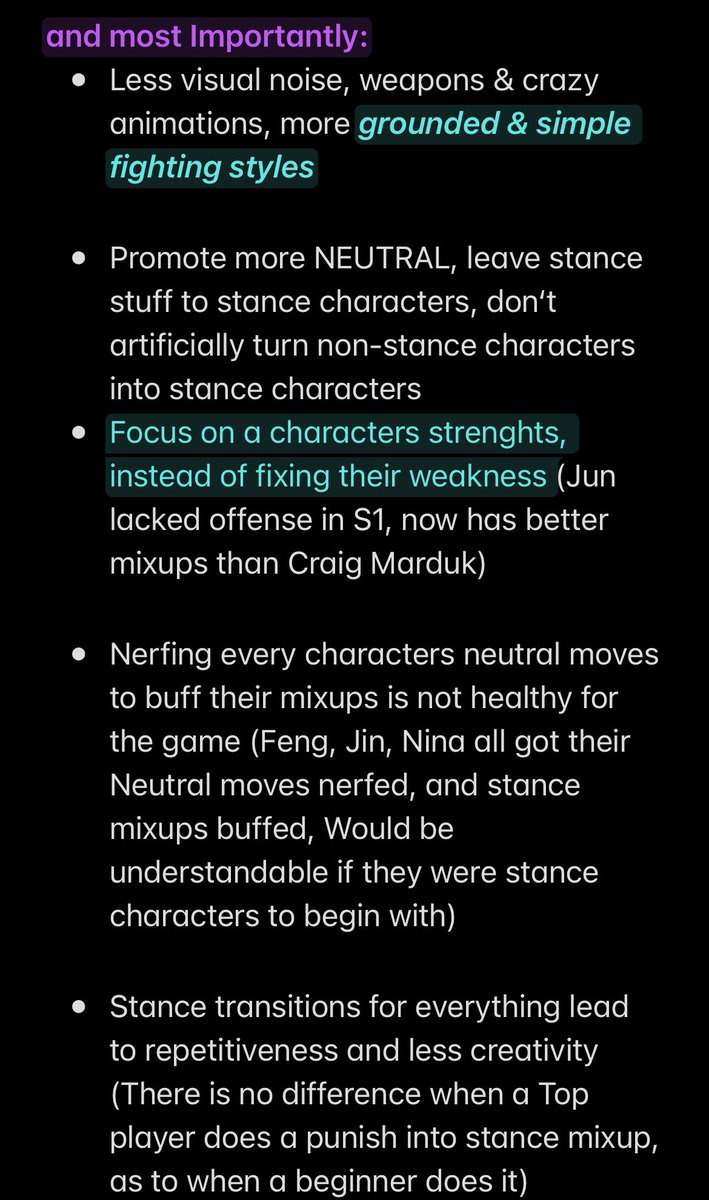 BMS | DombiliMaymun (@dombilimaymun) on Twitter photo Took my time to think and figure out what really is wrong about Tekken 8, elaborated and came up with possible solution approaches, hoping the Devs will see it.
I think Tekken 8 had alot of potential at the end of S1.
Heat Changes & General changes:
RT Appreciated🔃 <a href="/mykeryu/">Michael Murray</a> Took my time to think and figure out what really is wrong about Tekken 8, elaborated and came up with possible solution approaches, hoping the Devs will see it.
I think Tekken 8 had alot of potential at the end of S1.
Heat Changes & General changes:
RT Appreciated🔃 <a href="/mykeryu/">Michael Murray</a>