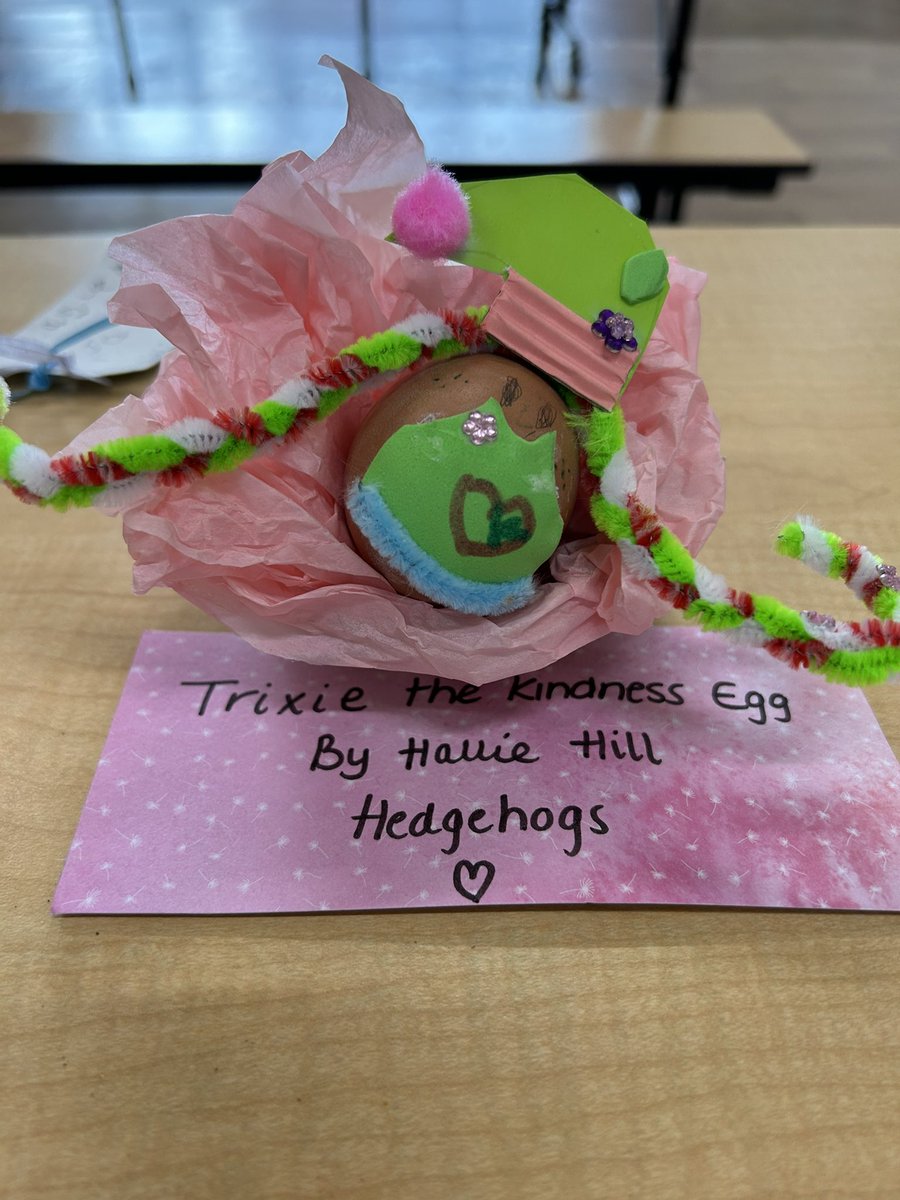 Loved the representation of out Tynings Pixies in the PSFA decorate an egg competition. Well done Hallie and Maddison!