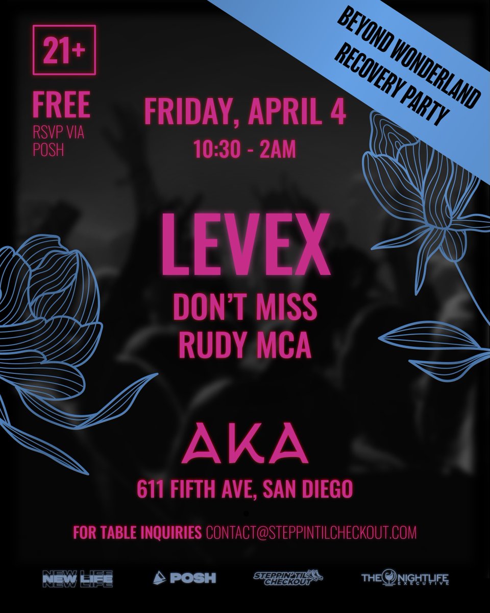 Tonight's Temptations: Techno Afterhours w Dani Thorne + the Gaslamp's Newest Hotspot AKA! - mailchi.mp/newlifesounds/…