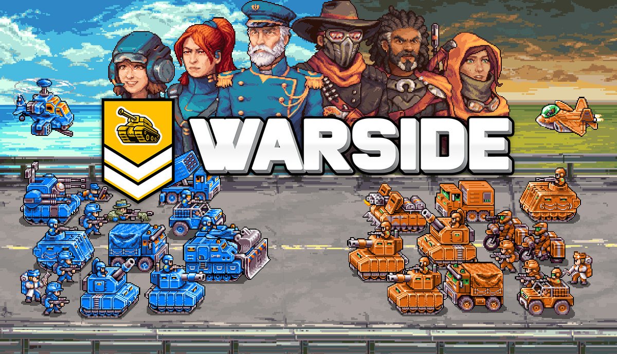 📢Calling all Strategy Content Creators!  

Our Pixel-art, Turn Based Tactics game Warside launches on Steam on April 14th!

- Classic turn-based gameplay 
- Control 25+ unit types 
- Faction-unique units 
- Built-in mission editor 
- Multiplayer  

Creators, apply for early