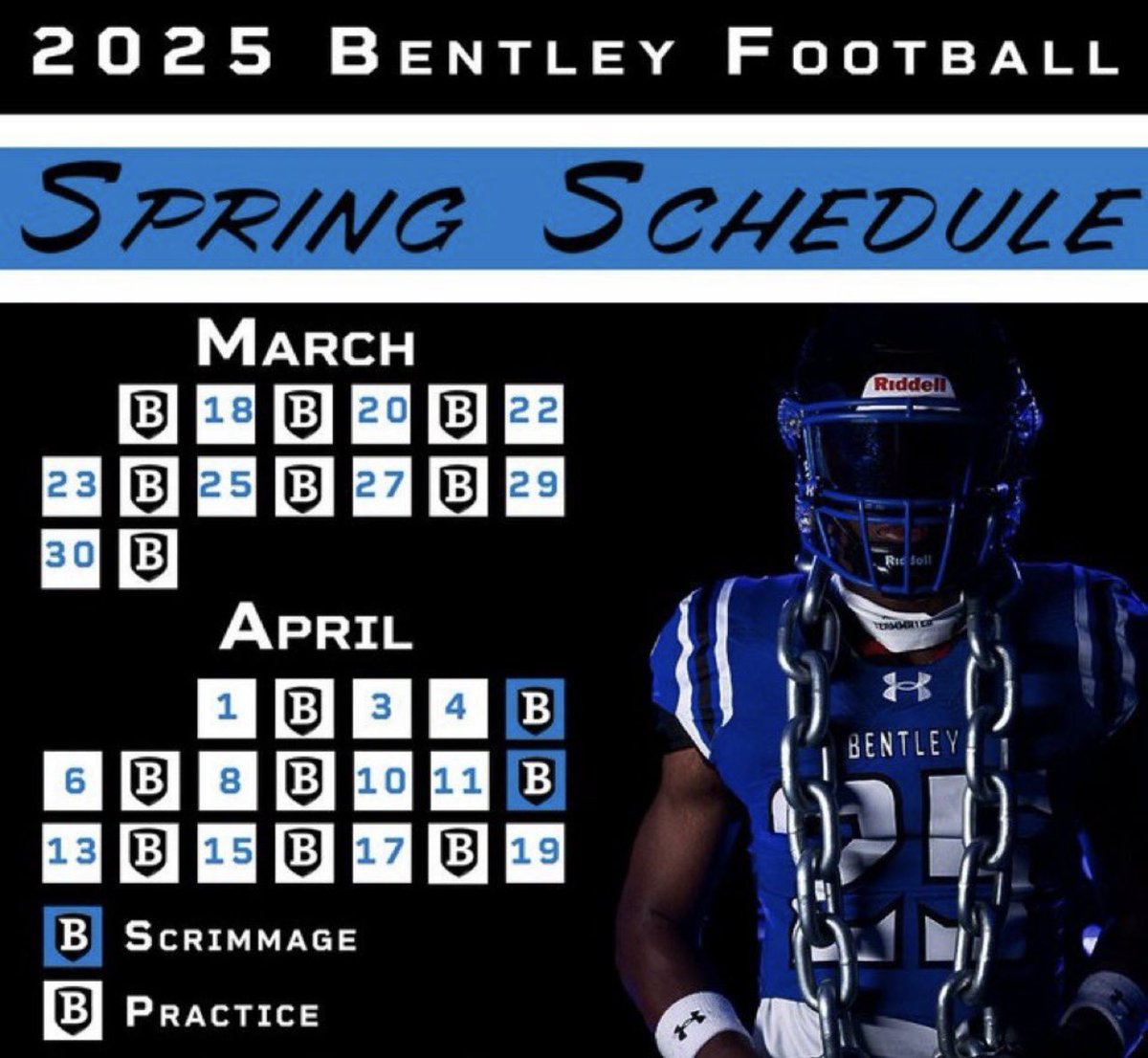 TannerM_7's tweet image. Looking forward to being at @FootballBentley tomorrow. Appreciate the invite @Coach_OOmoyeni !!
@StMarksFootball
@CoachKG5