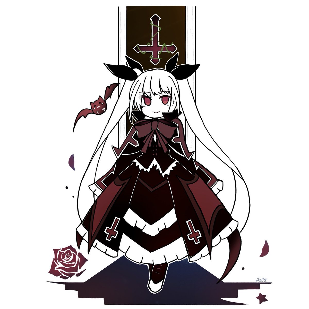 mutuki78's tweet image. 夜のお絵描き
レイチェル嬢。