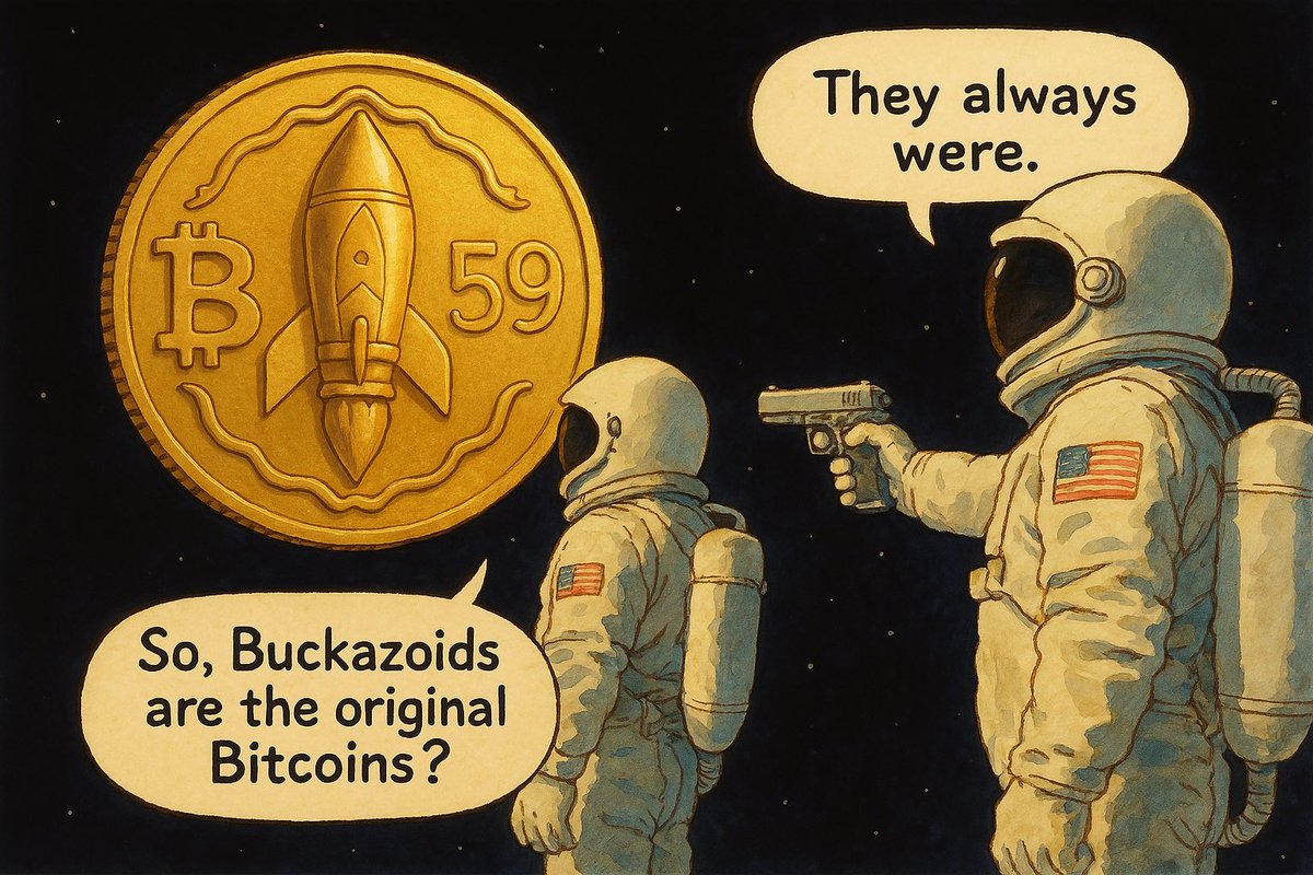 <a href="/Davincij15/">Davinci Jeremie</a> If you are holding Solana, do yourself a favor and use it to buy into the first EVER #bitcoin. 

Yeah that's right. #buckazoids is the first ever bitcoin and the first ever digital currency that laid out the framework for crypto as we know it today! 

JUST BUY $1 WORTH OF