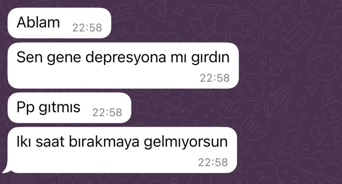 en ufak depresyonda profil fotoğrafını kaldırma huyu