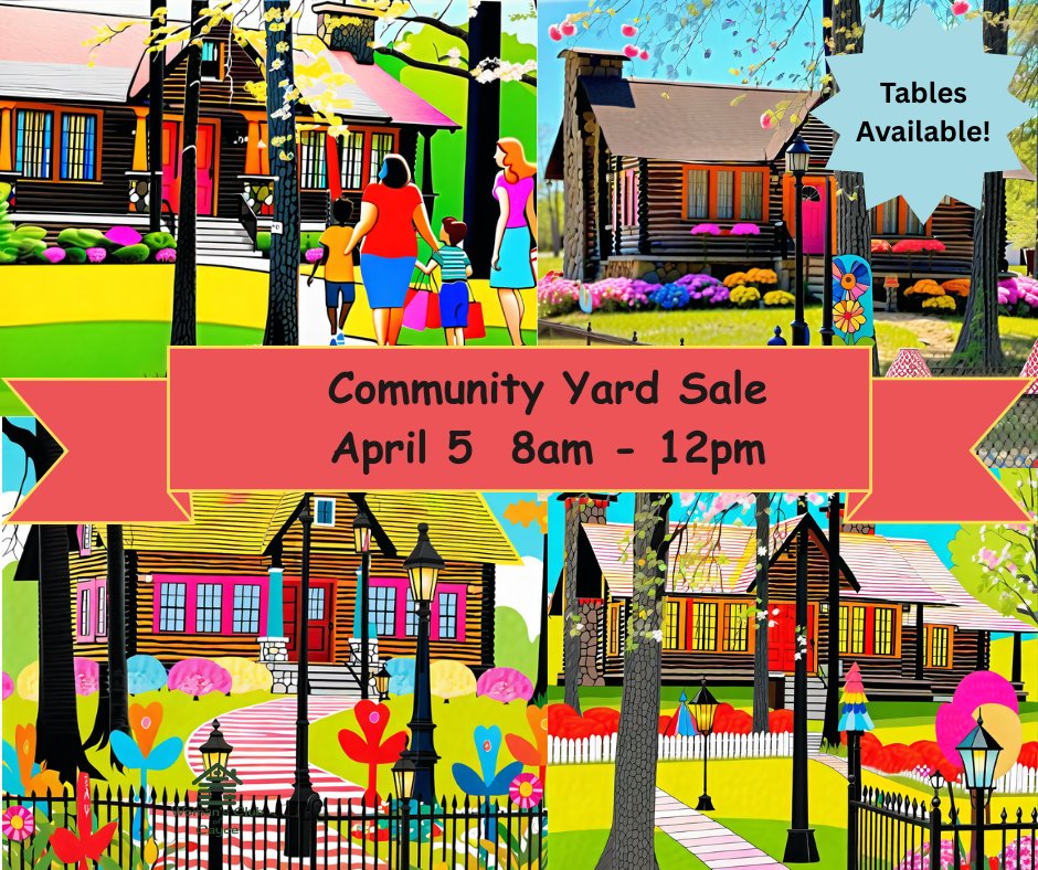 Yard Sale at the WCC, 701 Oakland Avenue.

Kitchen and home items, baby clothes and toys, books, Permalinx jewelry, Scooter Scott soaps, plants, Caye Public Safety Foundation plushies and Chicken Bog tickets!