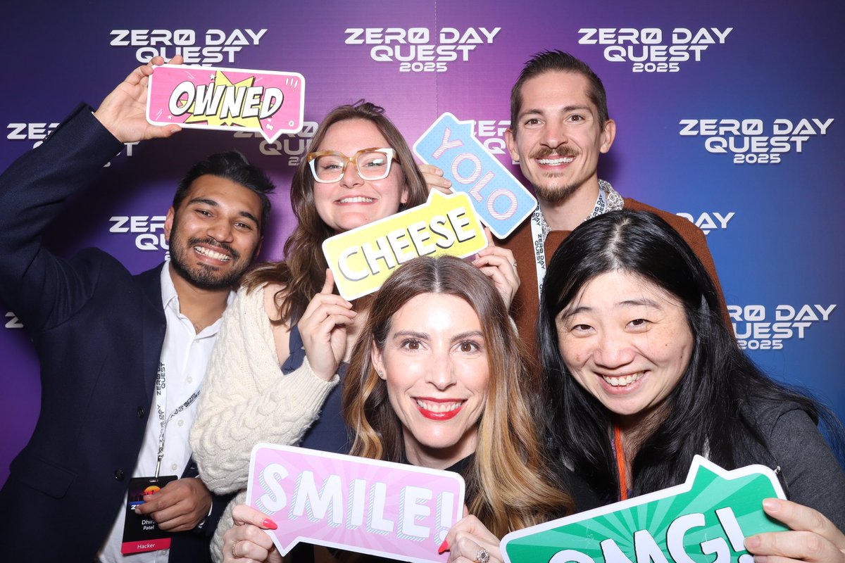 Dhiral Patel (4o4) (@dhiralpatel94) on Twitter photo #ZeroDayQuest 2025 – That’s a Wrap! 🎉
What an amazing experience! From hacking and great conversations to delicious treats, and ending it all with a fun night at the Space Needle! This event had it all.
Huge thanks to <a href="/msftsecresponse/">Security Response</a> for making it happen. Until next time! 🙌 #ZeroDayQuest 2025 – That’s a Wrap! 🎉
What an amazing experience! From hacking and great conversations to delicious treats, and ending it all with a fun night at the Space Needle! This event had it all.
Huge thanks to <a href="/msftsecresponse/">Security Response</a> for making it happen. Until next time! 🙌