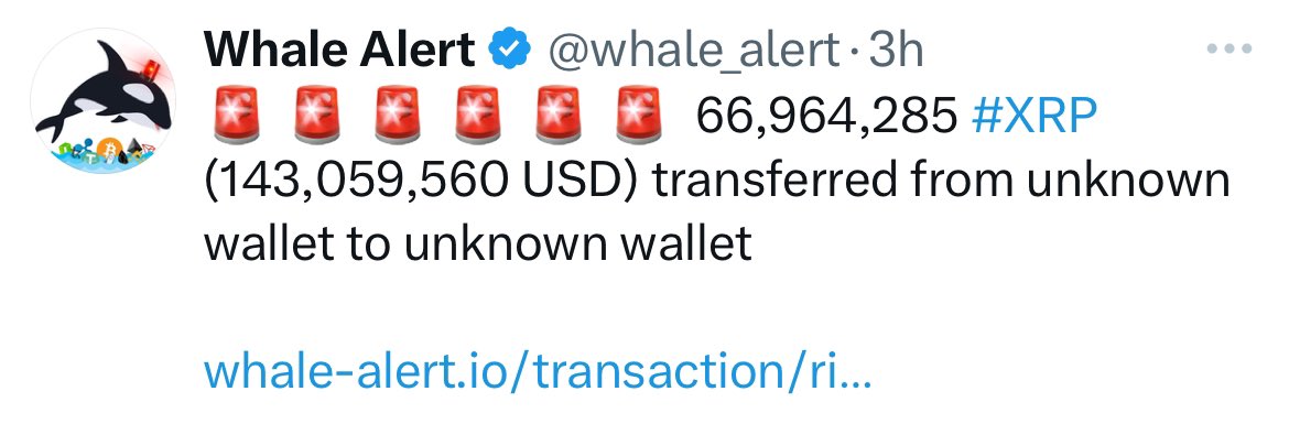 _Crypto_Barbie's tweet photo. 🚨 BREAKING:

#XRP WHALES ARE ACTIVE: 

4x THE SAME AMOUNT OF XRP WAS TRANSFERRED, 267,857,140 XRP WORTH $572,238,240 IN TOTAL! 💸 

SOMETHING‘S BREWING 👀 https://t.co/RbsEg1ct7O