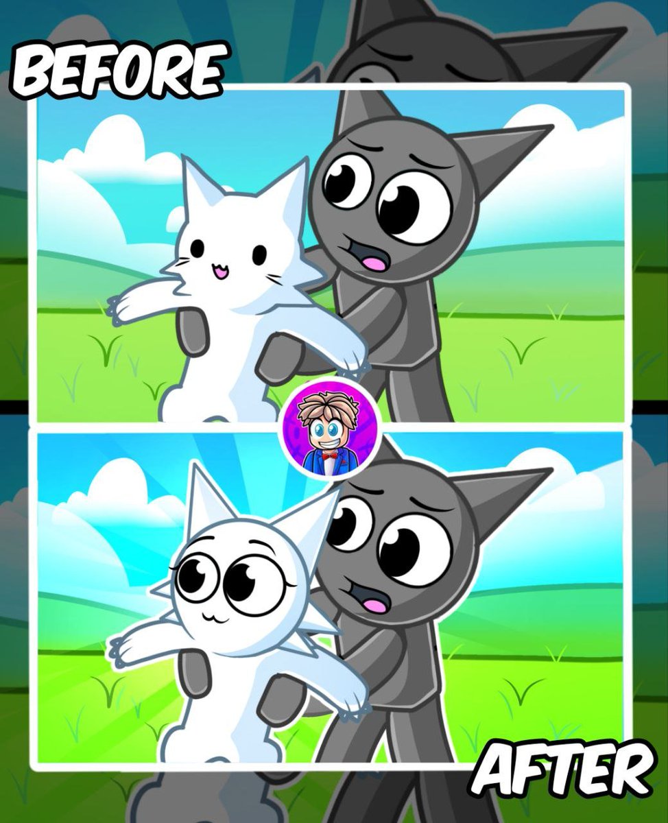 QuincRoblox's tweet image. 🎮✨ GLOW-UP ALERT! From *meh* to WOW! Which version steals your heart? ❤️🔥
I turn bland into BOLD—your thumbnails deserve the spotlight! 💡 DM me for next-level designs! 👇💬
#RobloxArt #ThumbnailMagic #GamingDesign #BeforeAndAfter