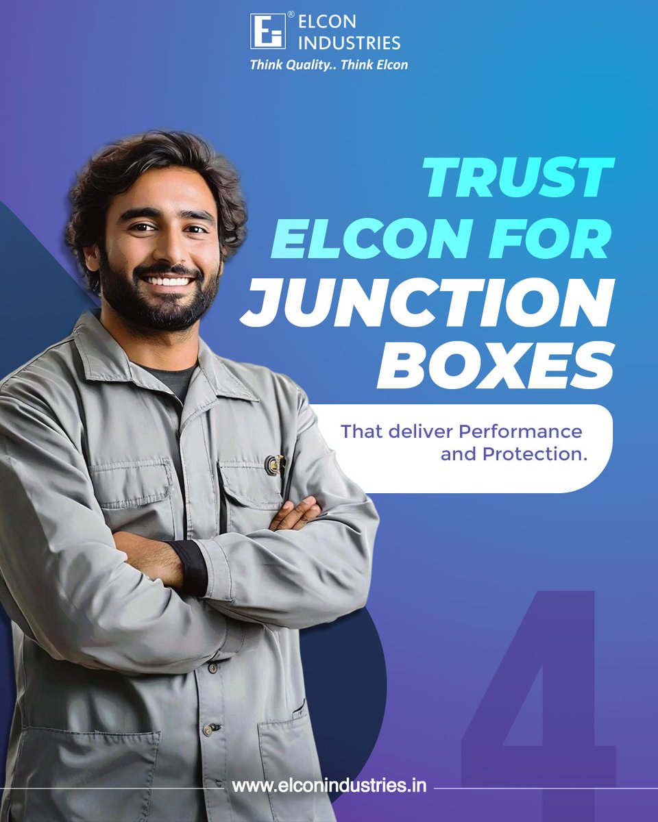 elconindustrie's tweet photo. Protect your connections with Elcon Junction Boxes—engineered to withstand any environment. 🌍 Whether it's extreme weather, moisture, or dust, our junction boxes are weatherproof, reliable, and designed for optimal safety. ⚡
#ElconJunctionBox #ElectricalSafety #JunctionBox https://t.co/0EQD5wdwKB