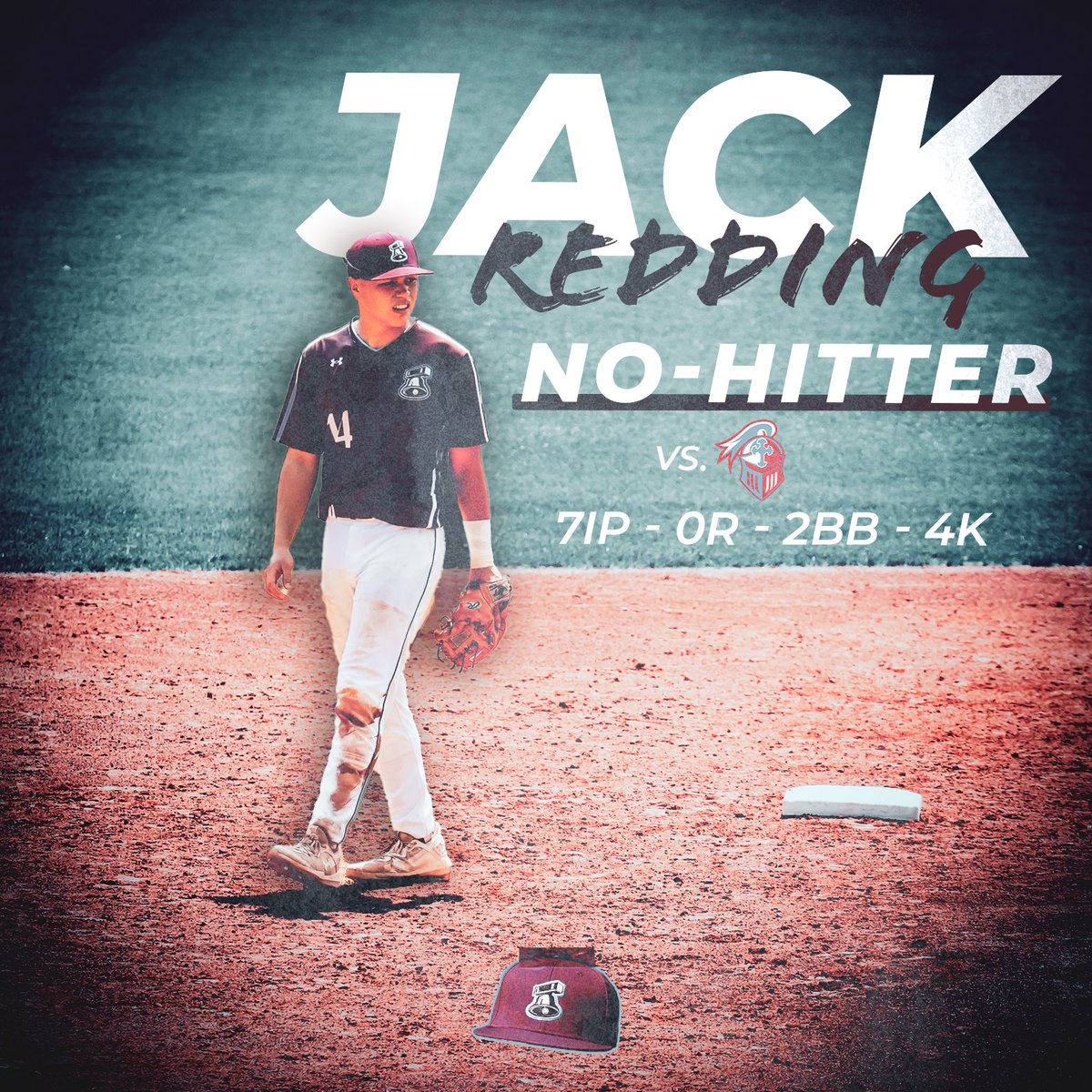 Congratulations to 2025 Bell Ringer <a href="/JackRedding_8/">Jack Redding</a> on throwing a NO-HITTER for <a href="/Bonner_Baseball/">Friars Baseball</a> on Wednesday vs. Father Judge!