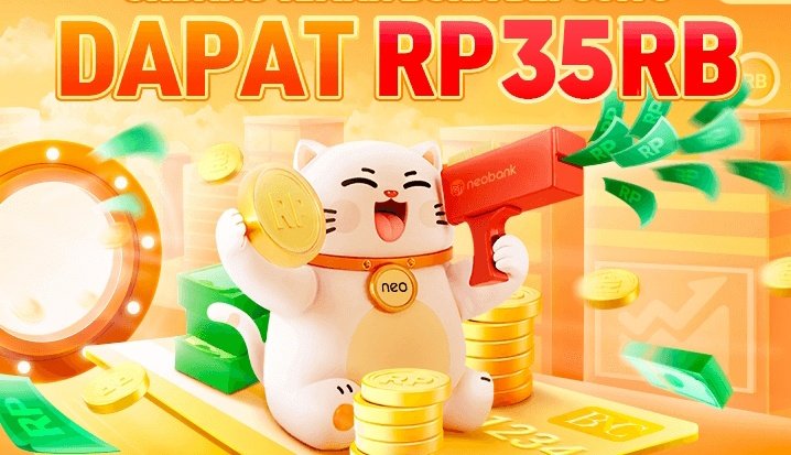 faizuzezo's tweet photo. Ambil hadiah eksklusif hingga Rp1,097,000!→→https://t.co/eiGIHbmA7x
lumayan guys thr dari neobank download neobank nanti dapet 35k bisa masukin kode refferal aku biar dapet 35 langsung ini kode refferal aku yaa JME9Z3.
kapan lagi guys ayo thr lebaran daget dana kaget uang duit https://t.co/fg3I4f9LbZ
