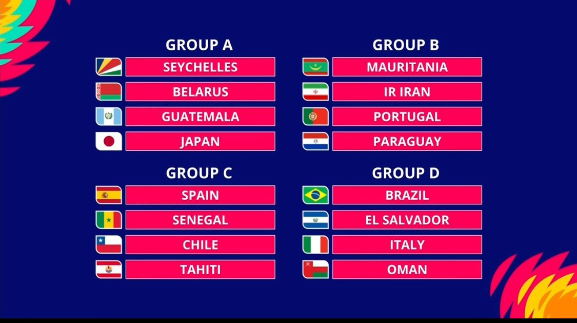 #سلطنة_عُمان 
هي البلد العربي الوحيد الذي تأهل إلى نهائيات #كاس_العالم للكرة الشاطئية .. وتعتبر هذه المرة ( الخامسة ) التي يتأهل منتخب عمان الملقب بـ( أسود الرمال )  إلى هذه النهائيات وبقيادة المدرب الوطني طالب هلال 
<a href="/Oman_NT/">المنتخب العُمـاني</a> <a href="/OmanFA/">الاتحاد العماني لكرة القدم</a>