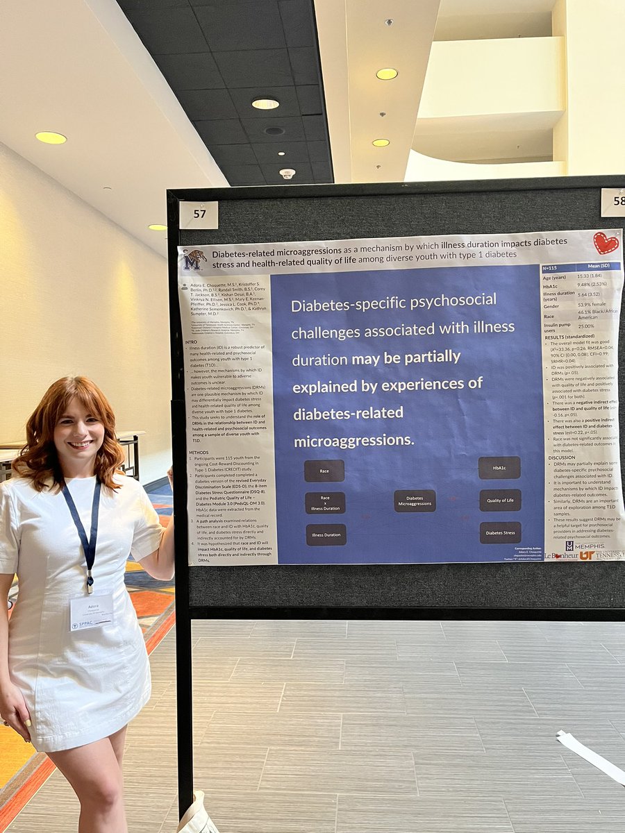 So many great discussions during this mornings #SPPAC2025 poster session! It’s clear there is a lot of work left to be done on understanding and mitigating the experience of microaggressions to improve health outcomes of young people with diabetes.