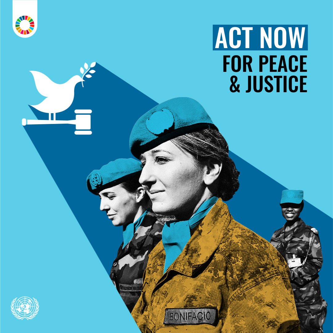 ⚖️ 1 in 2 people feel excluded from decision-making in their country.

Goal 16 demands transparency, accountability, and equal participation. It's time to close the gap.

#ActNow #GlobalGoals

un.org/sustainabledev…