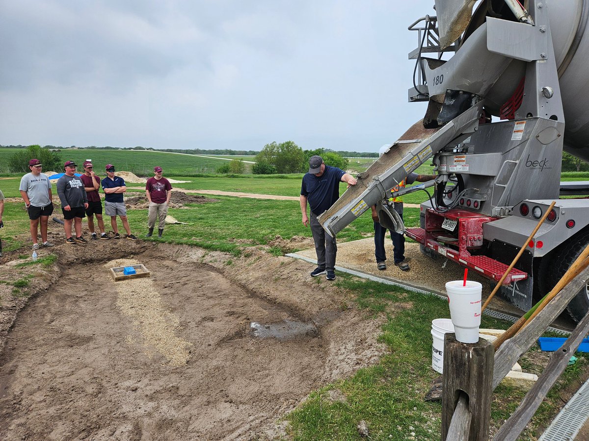 Manuel Chavarria Ph. D (@manolo_turf) on Twitter photo SCSC 427- Sports Field Construction offers a hands on project to students. This year the students decided to build a sand bunker next to our putting green. A huge thanks to Cory Blair <a href="/CapillaryFlow/">CapillaryFlow</a> and Derrick Edmonds ‘08 <a href="/romcoequipment/">ROMCO Equipment</a> for your support with this project! SCSC 427- Sports Field Construction offers a hands on project to students. This year the students decided to build a sand bunker next to our putting green. A huge thanks to Cory Blair <a href="/CapillaryFlow/">CapillaryFlow</a> and Derrick Edmonds ‘08 <a href="/romcoequipment/">ROMCO Equipment</a> for your support with this project!