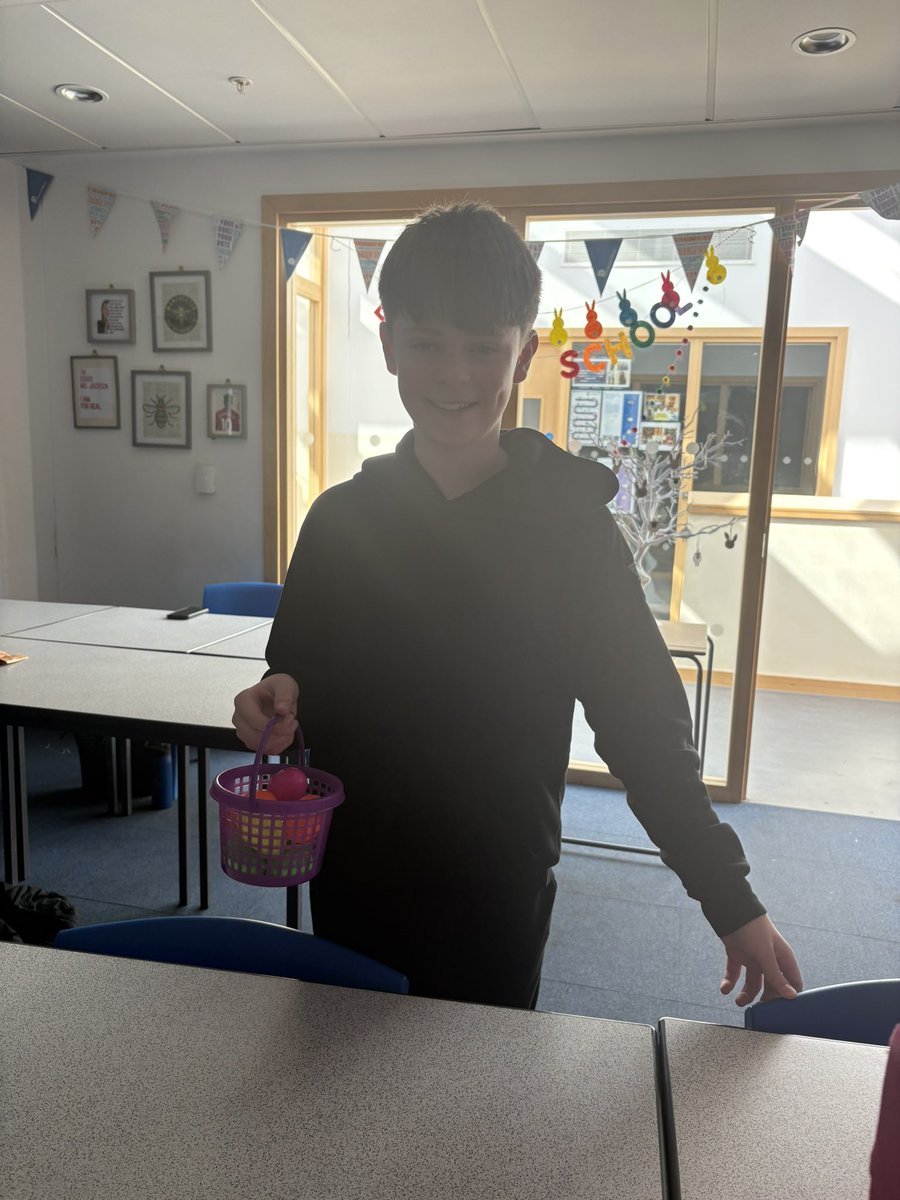 The Lunch Bunch took part in an Easter Egg Hunt on Wednesday to celebrate the end of term that was set up by the lovely Senior Easter Bunnies (peer mediators) 🐣🥚🐰 #chocolateforlunch🍫 #easteregghunt #eastereggstravaganza
#peermediation
#buildingrelationships