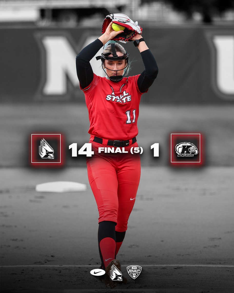 Ball State Softball (@ballstatesb) on Twitter photo A trifecta of 3-run 💣s and another solid pitching effort from <a href="/ella_whitney11/">Ella Whitney</a> help us open the weekend with a BIG #VICTORY
#ChirpChirp x #WeFly x #MACtion A trifecta of 3-run 💣s and another solid pitching effort from <a href="/ella_whitney11/">Ella Whitney</a> help us open the weekend with a BIG #VICTORY
#ChirpChirp x #WeFly x #MACtion