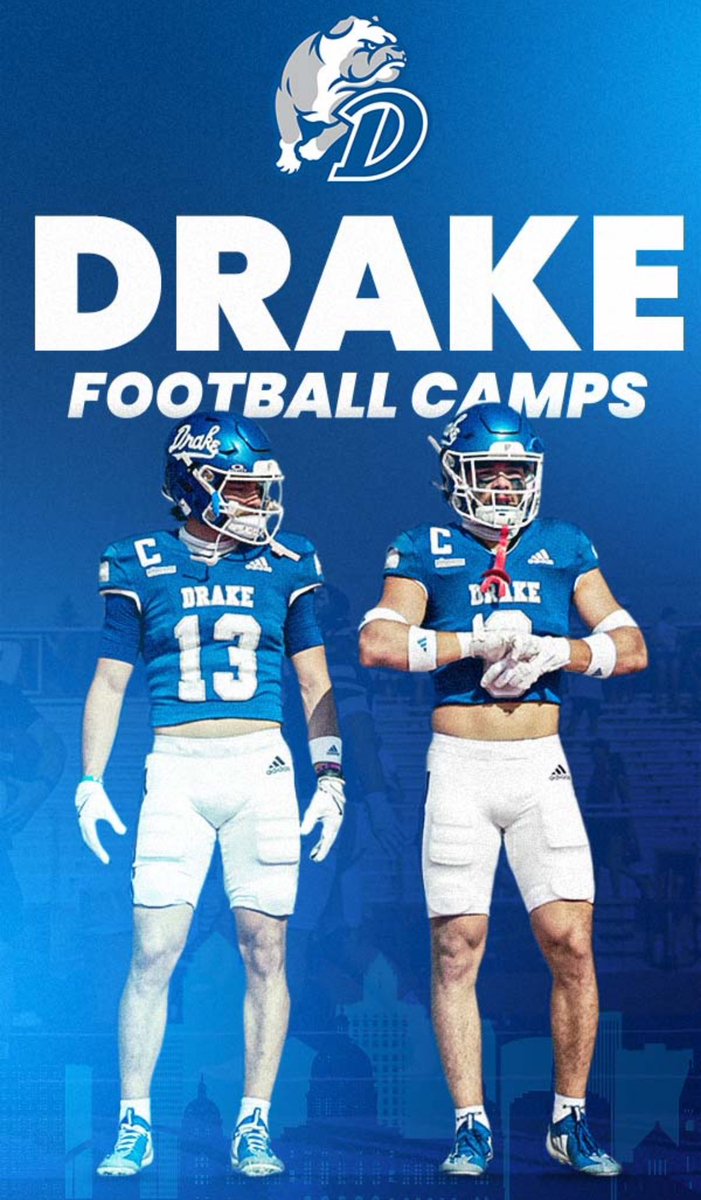 Steven Moore (@qb2_moore) on Twitter photo Thank you for the Camp invite <a href="/Coach_VasquezAJ/">A.J. Vasquez</a> I look forward to putting in the work. <a href="/DrakeBulldogsFB/">Drake Football</a> Thank you for the Camp invite <a href="/Coach_VasquezAJ/">A.J. Vasquez</a> I look forward to putting in the work. <a href="/DrakeBulldogsFB/">Drake Football</a>