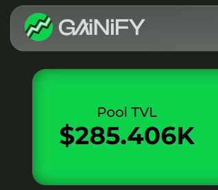 $310,000+ TVL on the G-App 🆙