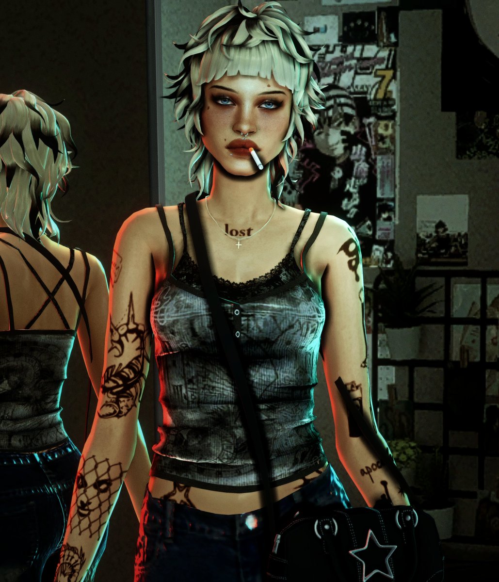 hainenosims's tweet image. mallaury