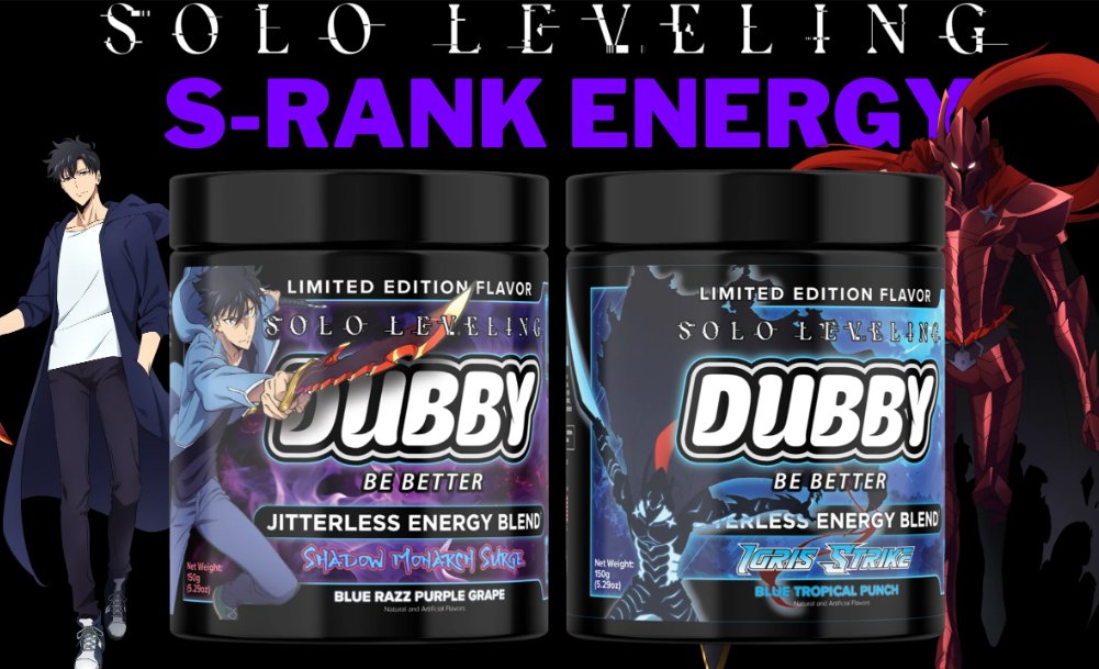 MrOPOblivious's tweet photo. WE ARE NOW AFFILIATED WITH @DubbyEnergy!

I've always wanted to fully support an energy drink company but the few I was offered &amp; looked into were not it.

This brand has something I KNOW my community &amp; I will love!

They currently have a Solo Leveling collab going on right now! https://t.co/rOBui9koPP