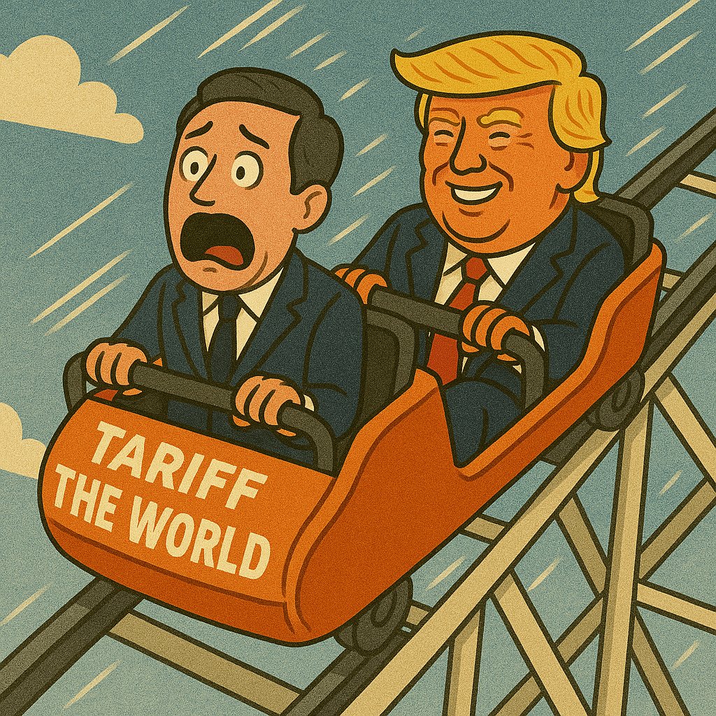 Stock market traders finally feeling what crypto traders feel on a weekly basis.