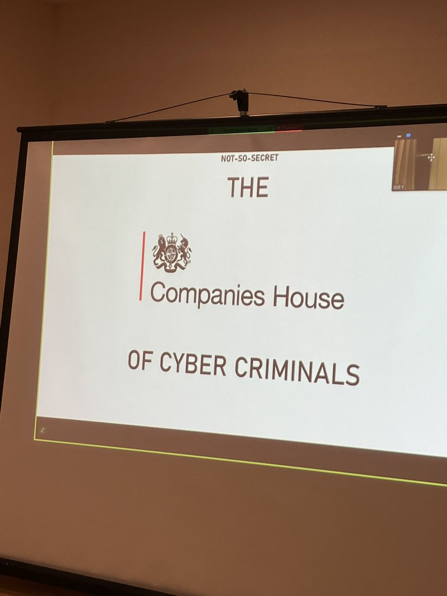 2nd talk just about to start