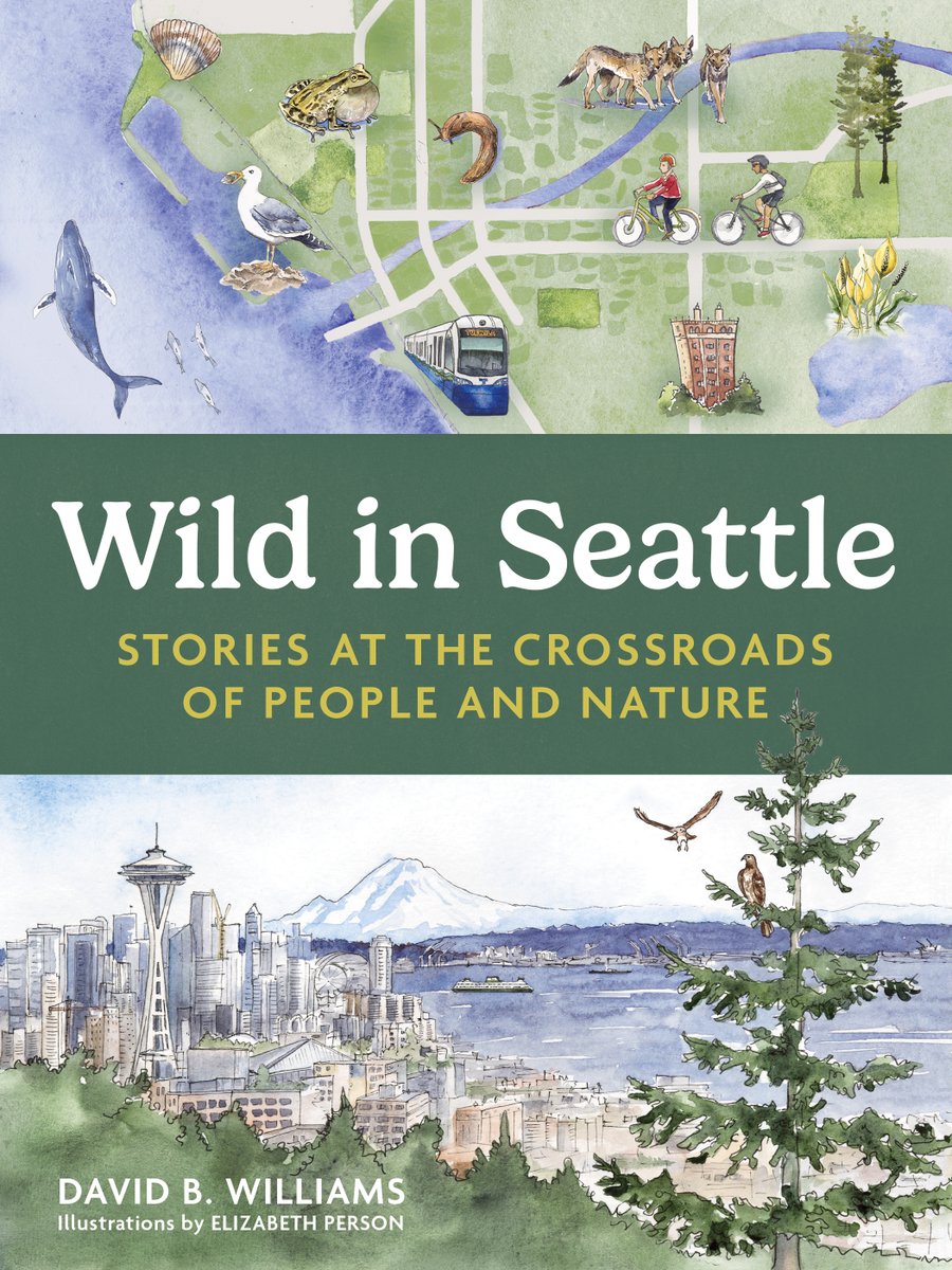 In Wild in Seattle: Stories at the Crossroads of People and Nature, David B. Williams explores urban stalactites, seals and sea lions, a winter-active fungus known locally as “hair ice,” &amp; more. Backstory: nasw.org/member_article… #SciWriBooks