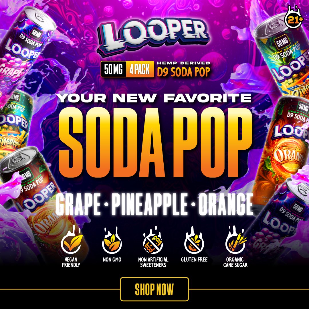DrinkLooper's tweet photo. Your New Favorite Soda Pop Now Available! https://t.co/Pz5J4oBBav https://t.co/YUi7O7Wl3C