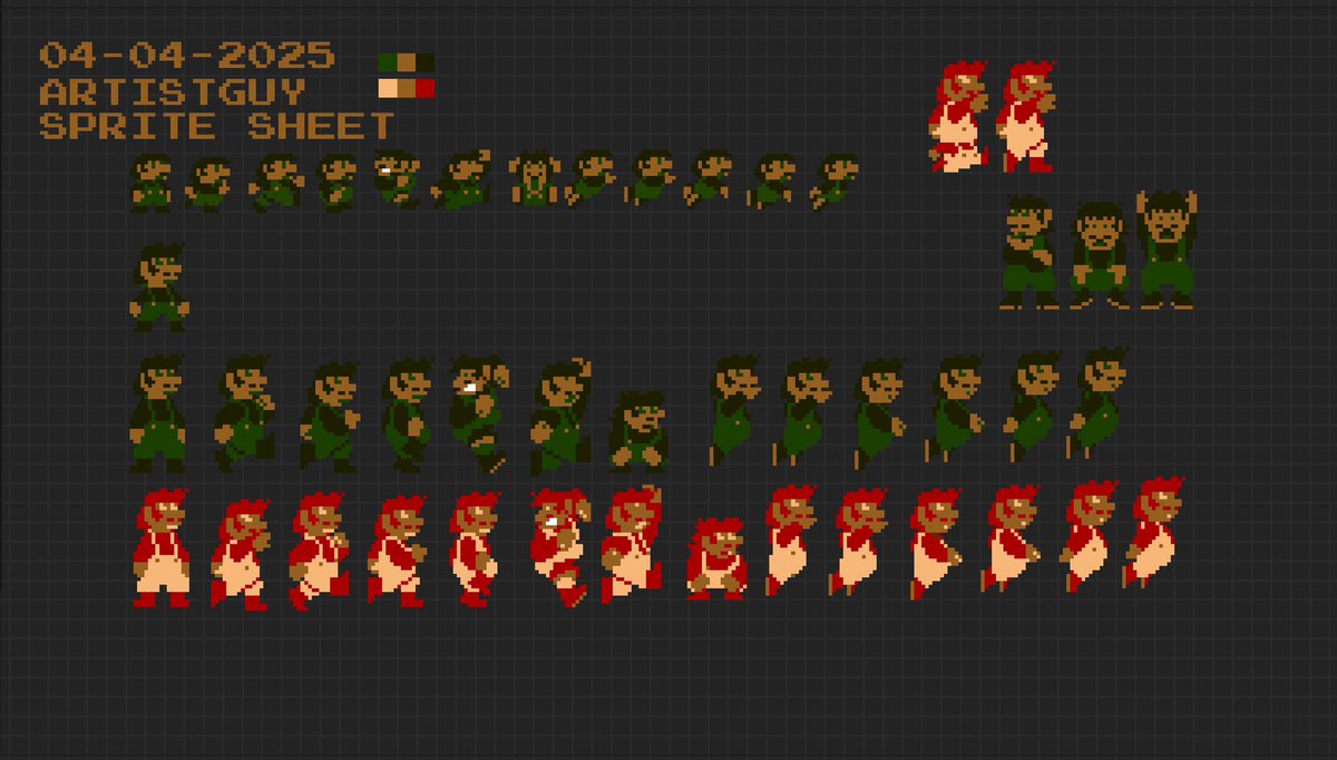funniartistguy's tweet photo. since this got nuked, i’ll repost it in higher quality
#customsprites #horrorbrew #sona #ROMhack #NES https://t.co/HrbqDb5NpL