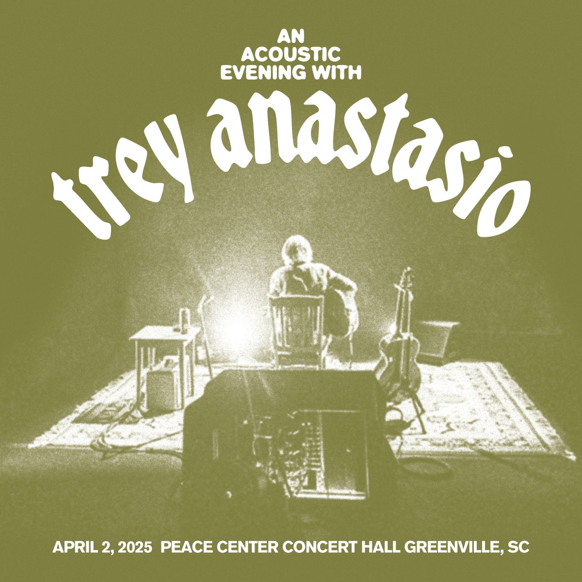 Trey's acoustic show from Grenville, SC on 4/2/25 is available now for download and streaming via the LivePhish App: livephi.sh/trey250402