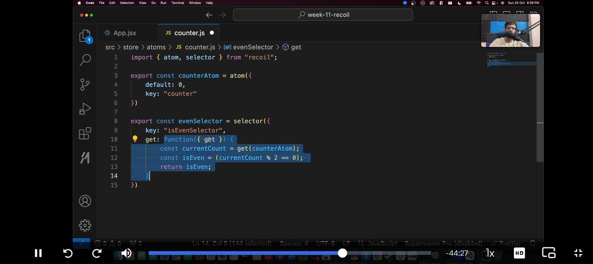 VishalT12094272's tweet image. Day 33 of #100DaysOfCode ✅

Wrapped up Context API basics.

Got hands-on with Recoil — learned how it differs from Context, explored selectors &amp;amp; core concepts.

Ready to deep dive into Recoil’s real-world use 

#100DaysOfCode #RecoilJS #StateManagement #React #WebDevelopment