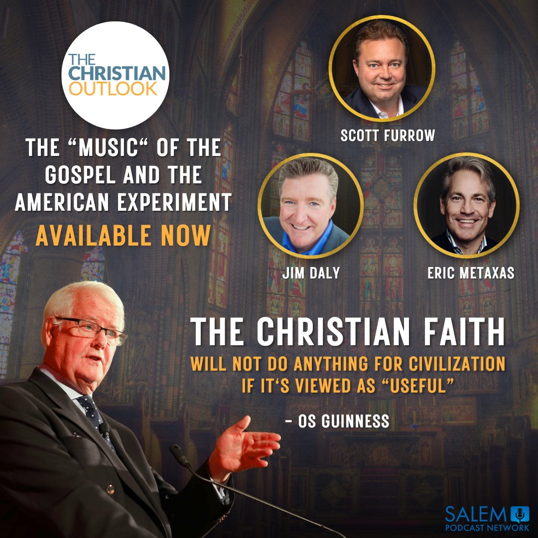 The Christian Outlook (@tcoutlook) on Twitter photo Don't miss the latest edition of the Christian Outlook!
Listen Now ⬇️
🔈Apple: bit.ly/3E7Sf8i
🔈Spotify: bit.ly/3E8M6Zt
<a href="/ScottFurrow/">Scott Furrow</a>
<a href="/DalyFocus/">Jim Daly</a> <a href="/FocusFamily/">Focus on the Family</a>
<a href="/OsGuinness/">Os Guinness</a>
<a href="/EricMetaxasShow/">Eric Metaxas Radio Show</a> <a href="/ericmetaxas/">Eric Metaxas</a> Don't miss the latest edition of the Christian Outlook!
Listen Now ⬇️
🔈Apple: bit.ly/3E7Sf8i
🔈Spotify: bit.ly/3E8M6Zt
<a href="/ScottFurrow/">Scott Furrow</a>
<a href="/DalyFocus/">Jim Daly</a> <a href="/FocusFamily/">Focus on the Family</a>
<a href="/OsGuinness/">Os Guinness</a>
<a href="/EricMetaxasShow/">Eric Metaxas Radio Show</a> <a href="/ericmetaxas/">Eric Metaxas</a>