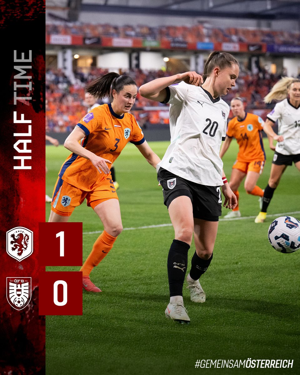oefb1904's tweet image. Knapper Rückstand in Almelo. Weiter kämpfen!
_____
HT | 🇳🇱 1:0 🇦🇹 | #GemeinsamÖSTERREICH #NEDAUT