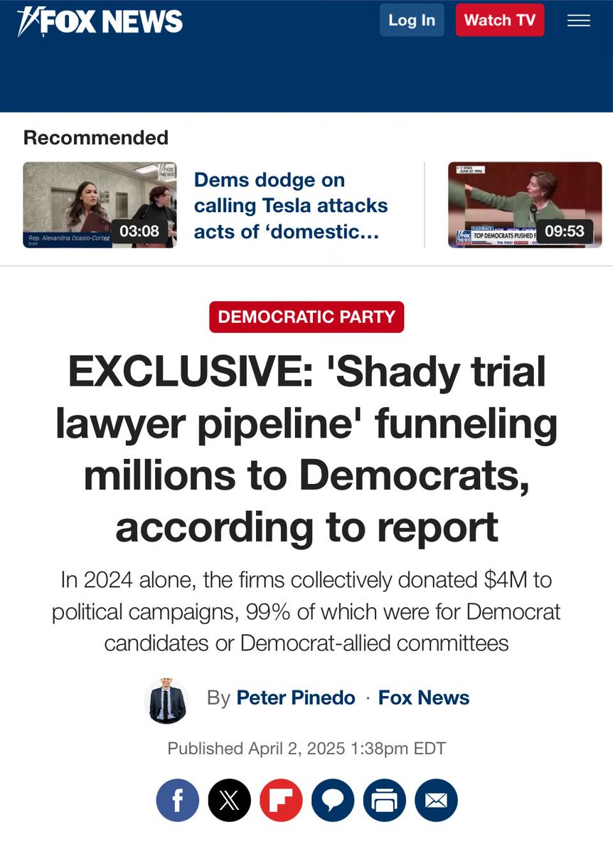 pepesgrandma's tweet image. 🔥Huge! “Shady Eight” of democrat lawyers utilized tax dollars to launder money to Democrats for elections! Back scratching to the max!

Democrat politicians fed sweetheart government contracts to trial lawyers who then gave 99% of their political donations to liberals and who…