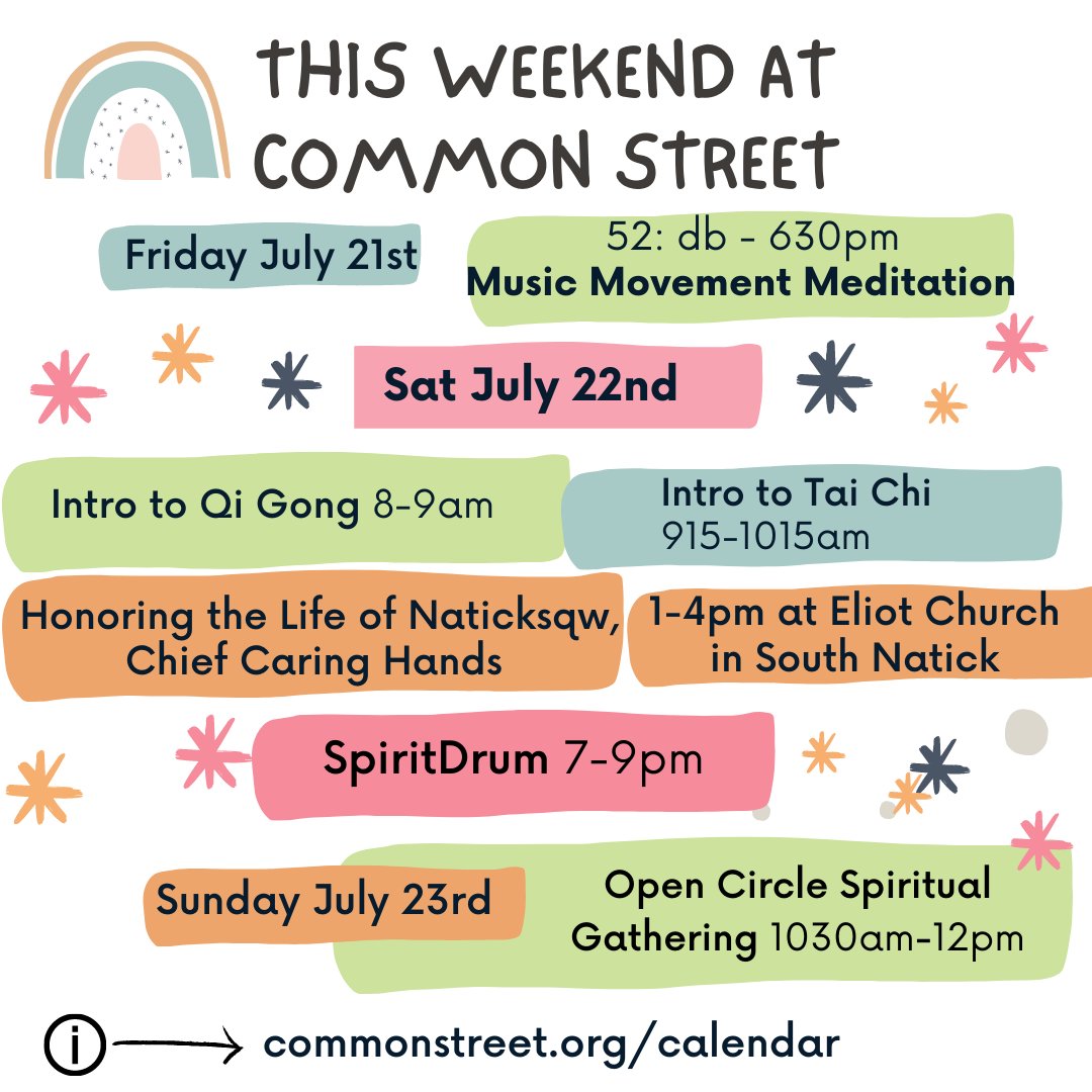 This Wknd @ Common Street 💫 - mailchi.mp/commonstreet/e…