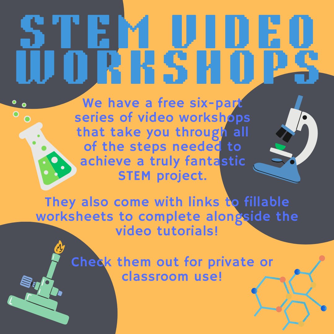 🗣️ Did you know that we host a free comprehensive virtual six-part STEM Project Workshop?

Access it anytime, complete it solo, with a partner, or even your class at school! We have provided everything you need to get it done. 💪 

Check it out here: 👉 heyor.ca/zKCYdM.