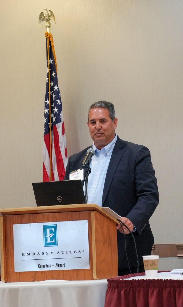 OHCounties's tweet image. Thank you to all of our member counties, partners and staff who attended the 2025 CEBCO Annual Meeting today!  We recognized CEBCO Managing Director Mike Kindell, who is retiring at the end of next month, for his 12 years of service and leadership.   #StrongerCountiesStrongerOhio