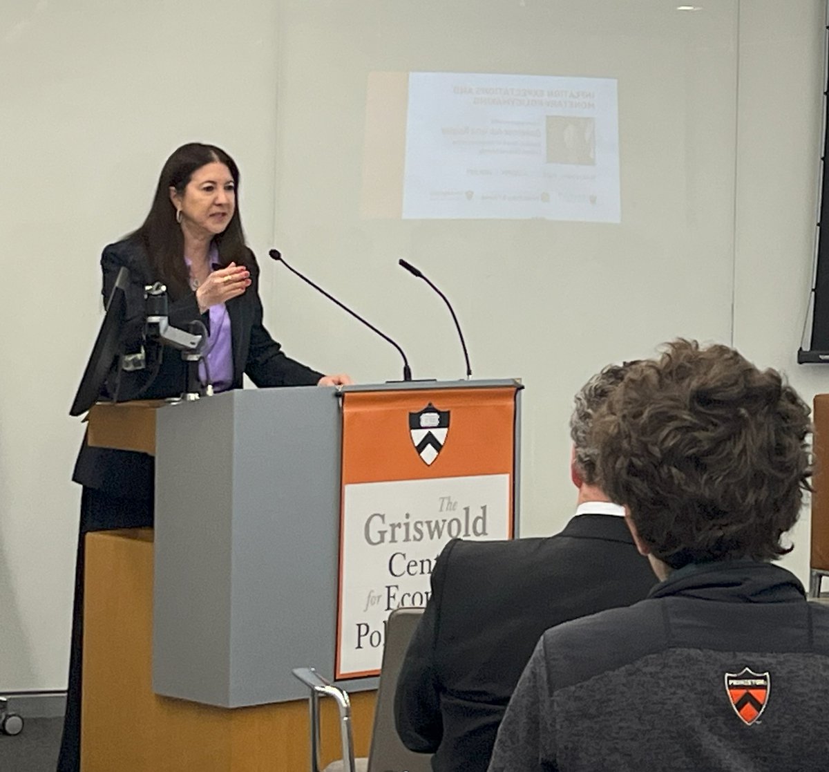 The Griswold Center for Economic Policy Studies (@princetongceps) on Twitter photo Honored to have hosted Gov. Adriana Kugler, member of the <a href="/federalreserve/">Federal Reserve</a> for a talk on "Inflation Expectations and Monetary Policymaking" with a discussion following initial remarks with <a href="/Blinder_Alan/">Alan Blinder</a>
Watch Here: lnkd.in/eAdBER_7
<a href="/PrincetonGCEPS/">The Griswold Center for Economic Policy Studies</a> <a href="/JRCPPF/">Julis-Rabinowitz Center for Public Policy &Finance</a> <a href="/PrincetonEcon/">Princeton Economics</a> Honored to have hosted Gov. Adriana Kugler, member of the <a href="/federalreserve/">Federal Reserve</a> for a talk on "Inflation Expectations and Monetary Policymaking" with a discussion following initial remarks with <a href="/Blinder_Alan/">Alan Blinder</a>
Watch Here: lnkd.in/eAdBER_7
<a href="/PrincetonGCEPS/">The Griswold Center for Economic Policy Studies</a> <a href="/JRCPPF/">Julis-Rabinowitz Center for Public Policy &Finance</a> <a href="/PrincetonEcon/">Princeton Economics</a>