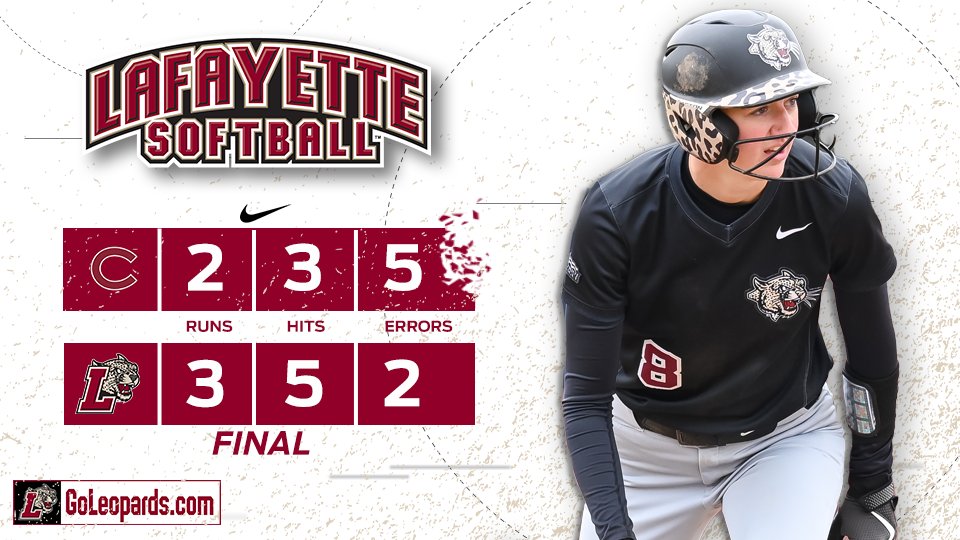 That's a 3-2 W in the series opener at Colgate. 
Makayla Lecky goes the distance in the circle and did not allow an earned run.

Game two coming up 3:30 p.m.

#RollPards | #ClimbTheHill