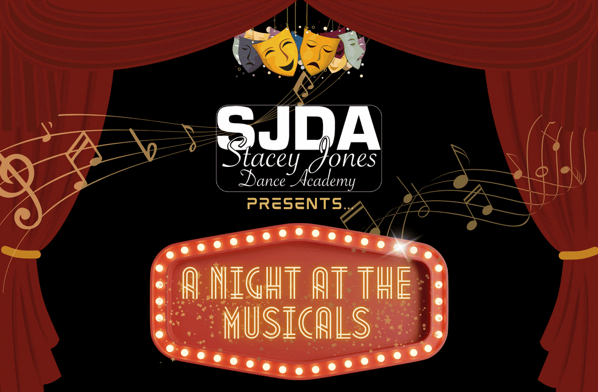🎭✨ Break a leg, Stacey Jones Dance Academy! ✨🎭

Wishing all the performers an amazing show full of energy, passion, and musical magic! 🎶👏
Grab one of the last few tickets for tomorrow's shows here: orlo.uk/d6KAo

#ANightAtTheMusicals #BreakALeg #SJDA