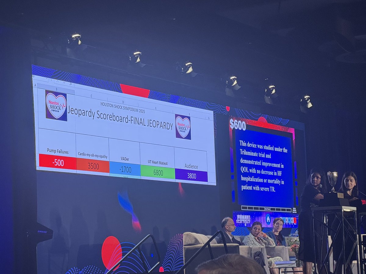 Shaunak Mangeshkar, MD. (@shaunakafc) on Twitter photo Incredible experience at the Shock Jeopardy 2 - Heart Failure! Kudos to the Cardio-My-Oh-Myopathy squad for an excellent showing <a href="/LeivaOrly/">Orly Leiva, MD</a> <a href="/JjeJoseph/">Joseph Elias, MD</a> and Chris 🙌. Thanks to <a href="/dr_chebrolu/">Bindu Chebrolu</a> <a href="/NadeenFaza/">Nadeen N. Faza, M.D.</a> for being such amazing hosts! <a href="/HoustonShockHSS/">Houston Shock Symposium</a> #HSS25 Incredible experience at the Shock Jeopardy 2 - Heart Failure! Kudos to the Cardio-My-Oh-Myopathy squad for an excellent showing <a href="/LeivaOrly/">Orly Leiva, MD</a> <a href="/JjeJoseph/">Joseph Elias, MD</a> and Chris 🙌. Thanks to <a href="/dr_chebrolu/">Bindu Chebrolu</a> <a href="/NadeenFaza/">Nadeen N. Faza, M.D.</a> for being such amazing hosts! <a href="/HoustonShockHSS/">Houston Shock Symposium</a> #HSS25