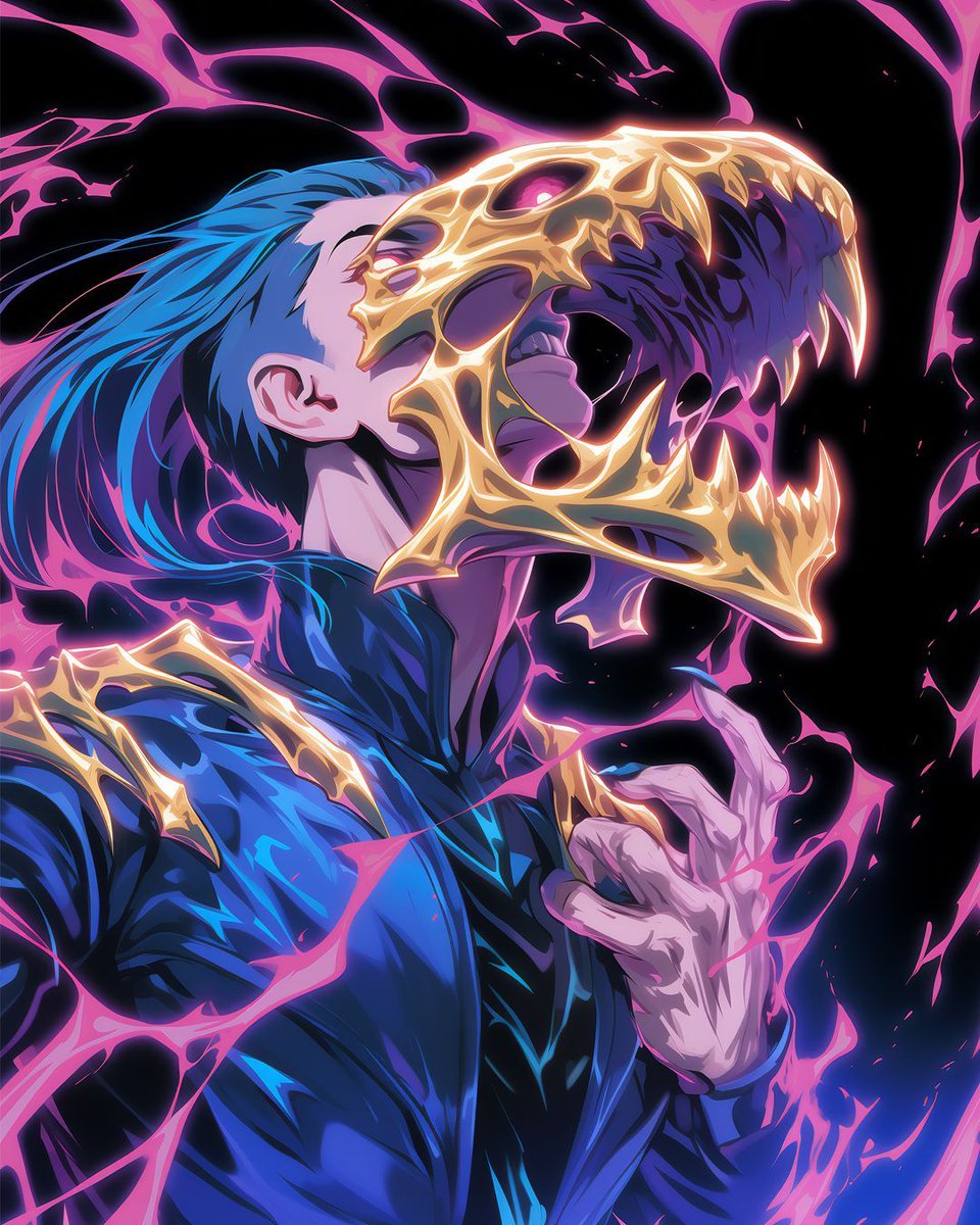 UwuValkyries's tweet image. 𝘛𝘩𝘦 𝘨𝘰𝘭𝘥𝘦𝘯 𝘮𝘢𝘴𝘬 𝘪𝘴 𝘯𝘰 𝘢𝘳𝘮𝘰𝘳.
𝘐𝘵&apos;𝘴 𝘢 𝘤𝘢𝘨𝘦.
𝘈 𝘱𝘳𝘪𝘴𝘰𝘯 𝘧𝘰𝘳 𝘸𝘩𝘢𝘵 𝘳𝘦𝘮𝘢𝘪𝘯𝘴.