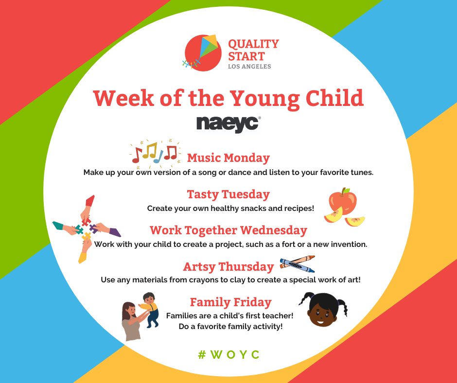 Get ready to celebrate your little ones during #WeekOfTheYoungChild next week!🧒🏻🧒🏿 Each day is packed with fun, hands-on activities to spark creativity! PLUS, we’re excited to share our NEW activity videos to bring each themed day to life!🎥 Click here 👉🏾 ow.ly/wXMm50R7O1w