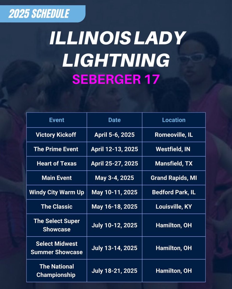 Megan Ganschow (@meg_ganschow88) on Twitter photo Here’s my schedule for this aau season!! Can’t wait to get on the court again!! <a href="/LadyLightningIL/">IL Lady Lightning</a> <a href="/DGSgirlsBBALL/">Downers Grove South GBB</a> Here’s my schedule for this aau season!! Can’t wait to get on the court again!! <a href="/LadyLightningIL/">IL Lady Lightning</a> <a href="/DGSgirlsBBALL/">Downers Grove South GBB</a>